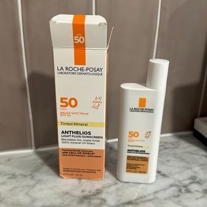 BNIB La Roche-Posay Anthelios Mineral Tinted Ultra Light Face Sunscreen SPF50